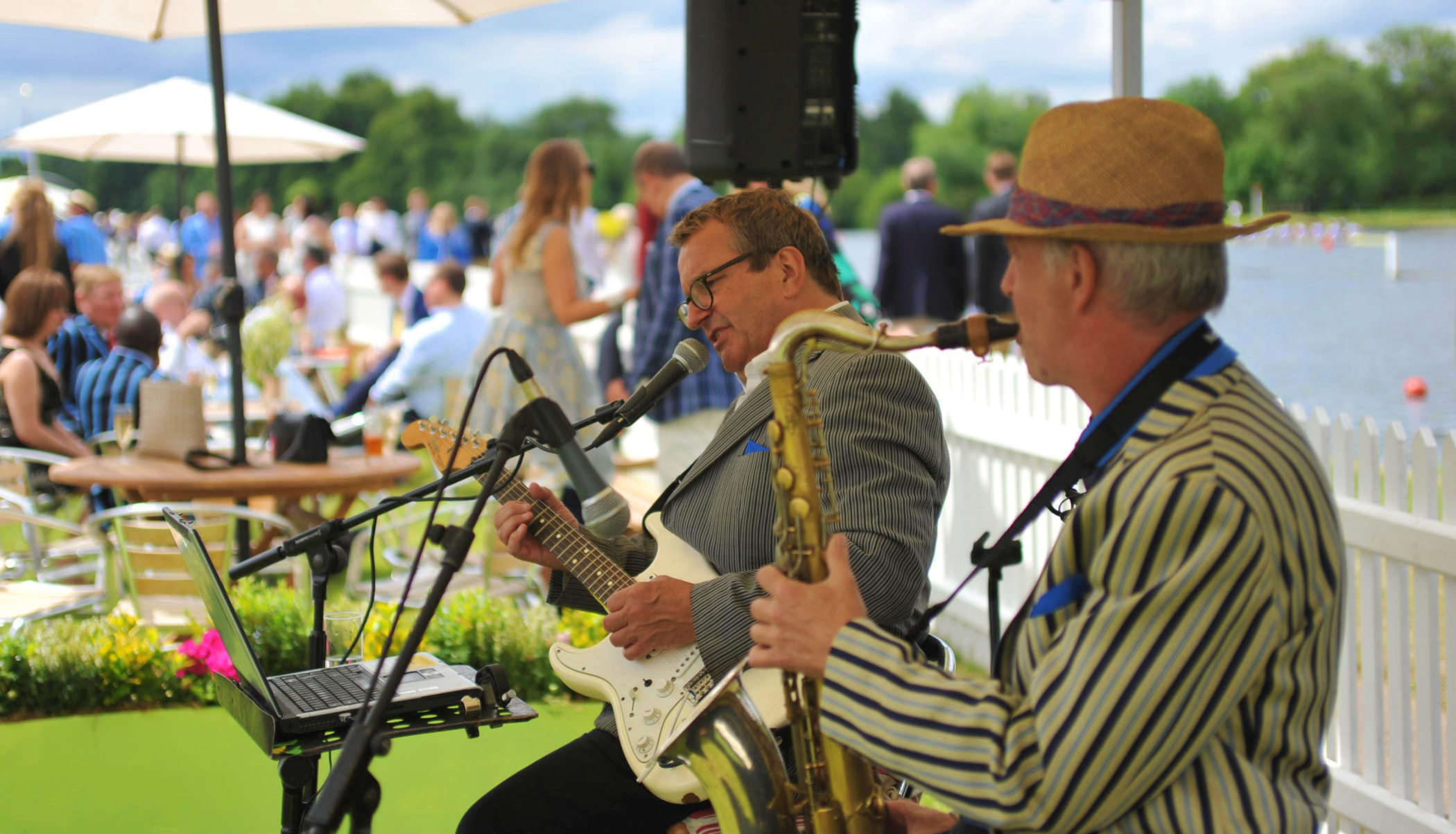 Henley Regatta Jazz Band. Riverside hospitality