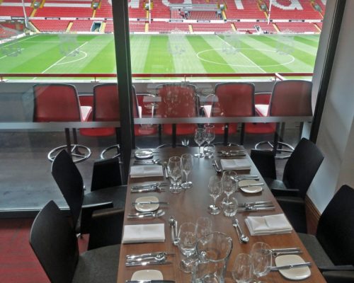 Private Box at Anfield Liverpool FC