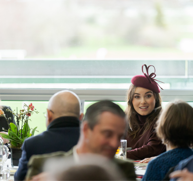 Glass Fronted Hospitality at Cheltenham Festival with Stadium Events