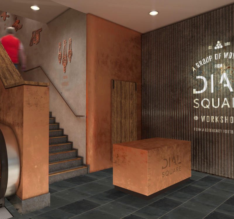 Dial Square Gallery Restaurant at Arsenal. Hospitality with Stadium Events