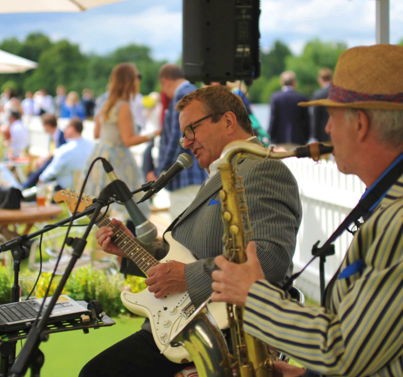 Henley Regatta Jazz Band. Riverside hospitality