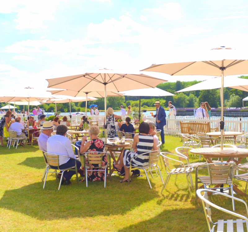 Prime location at the Henley Regatta. VIP riverside hospitality at Henley