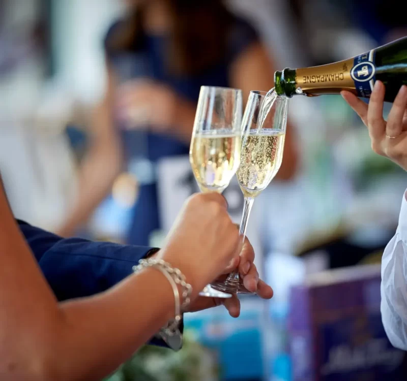 Complimentary bar at Royal Ascot