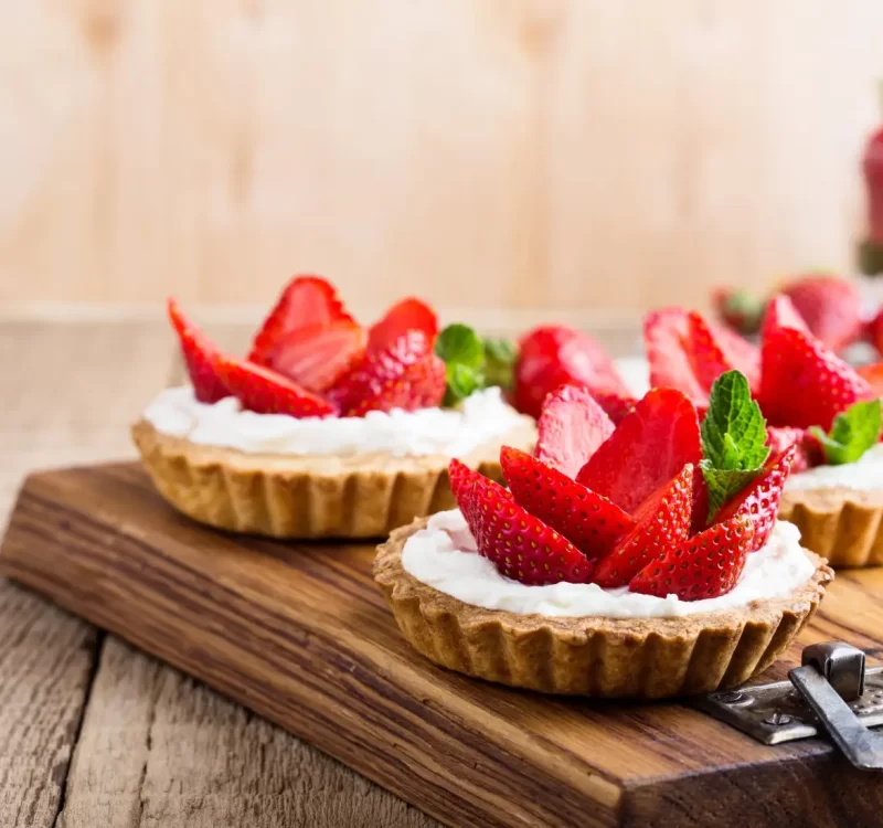 Strawberry Shortcake Pies